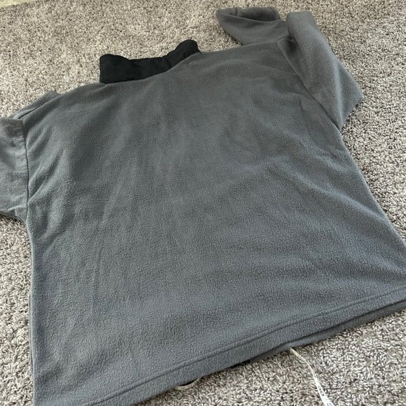 USA olympics full‎ zip team gray black sweatshirt super soft jacket size XXL - Picture 6 of 9